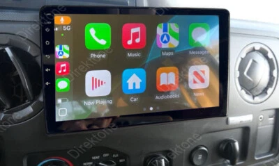 For 2009-2012 2013 2014 Ford E-350 Super Duty Carplay Stereo Radio Android 13 BT Foto 1 de 4