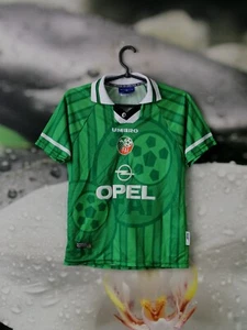 Republic of Ireland 1998 - 1999 home vintage football shirt jersey Umbro size YL - Picture 1 of 11