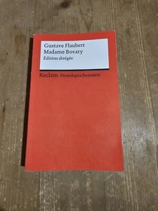 Madame Bovary Édition abrégée Gustave Flaubert Französisch Klein Taschenbuch 111 - Imagen 1 de 2
