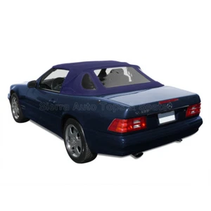 Mercedes SL 1990-2002 techo convertible en azul Haartz Stayfast - Imagen 1 de 6