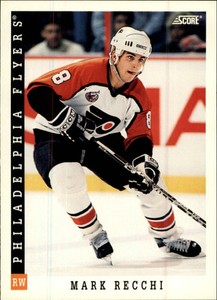1993-94 (FLYERS) Score Canadian #150 Mark Recchi