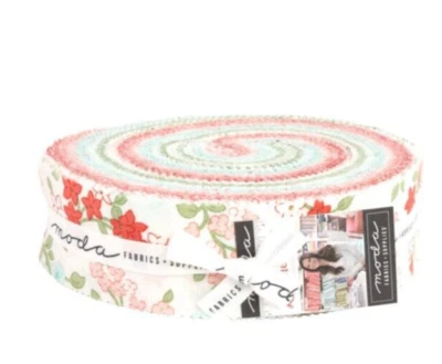 LIGHTHEARTED HONEY BUN Moda QUILT Fabric Camille honeybun Prairie shabby 55290HB - Image 1 of 4