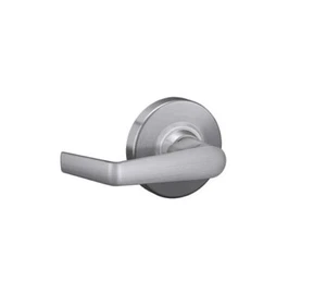 Schlage Saturn Passage Door Lever Set with Round Rose from the ALX Series ALX10S - Picture 1 of 1