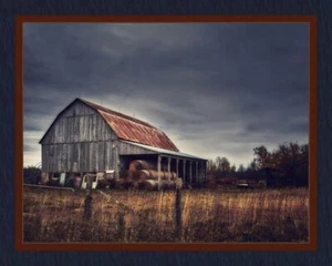 DUSK at the FARM - Panel de edredón de tela - Tela 100 % algodón - Imagen 1 de 1