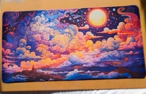 Castle With Swirling Clouds Sky - XL Gaming Mouse Pad Desk Mat 60 x 30cm - New A - Bild 1 von 7