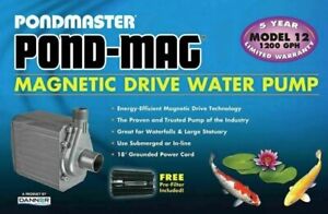 Pondmaster Pond Mag Magnetic Drive Water Pump - 1200 GPH