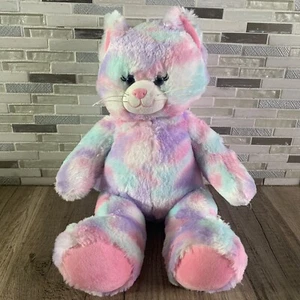 Juguete de peluche Build-A-Bear Workshop pastel remolino gatito gato 15” BABW - Imagen 1 de 8