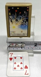 Authentic Centennial Olympic Games Collection Mini Playing Cards - Picture 1 of 3
