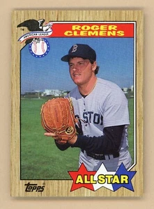 Roger Clemens - 1987 Topps - All Star #614 - Boston Red Sox - Picture 1 of 2