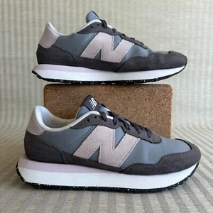 New Balance 237 v1 Womens Size 8.5 B Shadow Gray Pink Sneakers Shoes WS237SG - Picture 1 of 19