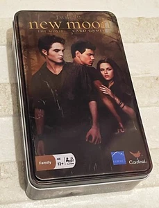 The Twilight Saga NEW MOON The Movie Card Game VINTAGE TIN BOX ‘COMPLETE’ - Picture 1 of 4