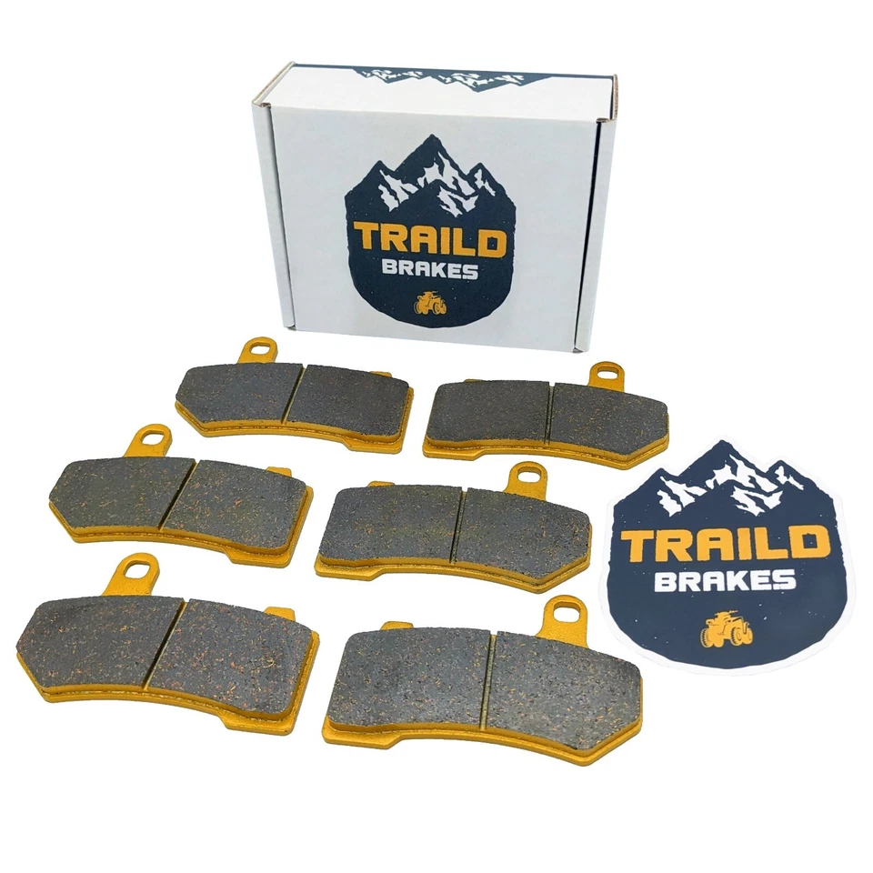 Traild Harley-Davidson 2006-2024 Ceramic Brake Pad Set Electra Glide Ultra Glide - Image 1 of 4