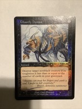 Ghastly Demise FOIL Odyssey NM Black Common MAGIC THE GATHERING CARD