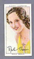 1938--MERLE OBERON--PLAYER CIGARETTES CARD (3rd SERIES)--NMT