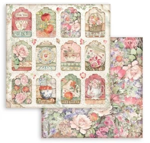 New Stamperia Double-Sided Cardstock 12"X12" - Casa Granada Tags - Picture 1 of 1