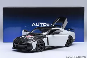 Autoart Nissan GT-R50 by Italdesign Metallic White/Black 1/18 Scale New Release! - Picture 1 of 18