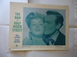 DER MANN IN DER HALBMONDSTRASSE / NILS ASTHER + HELEN WALKER / UL30 / Lobbykarte 1944 - Bild 1 von 1