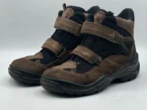 Zapatos altos ECCO niños, EU 39, marrón/negro de gamuza y malla - Imagen 1 de 10