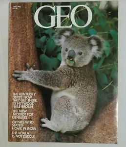 Geo Magazine May 1983 - Kentucky Derby: How They Get There, The Koala + More - Imagen 1 de 2