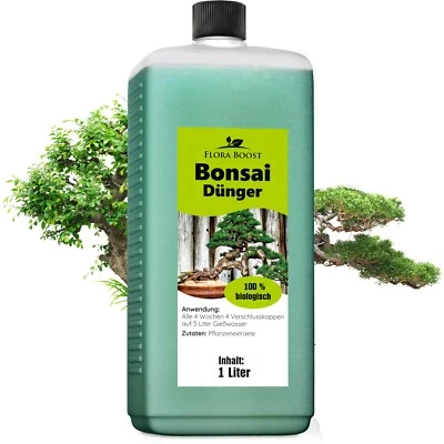 Bonsai Dünger Flora Boost Flüssigdünger für Bonsai 1 Liter