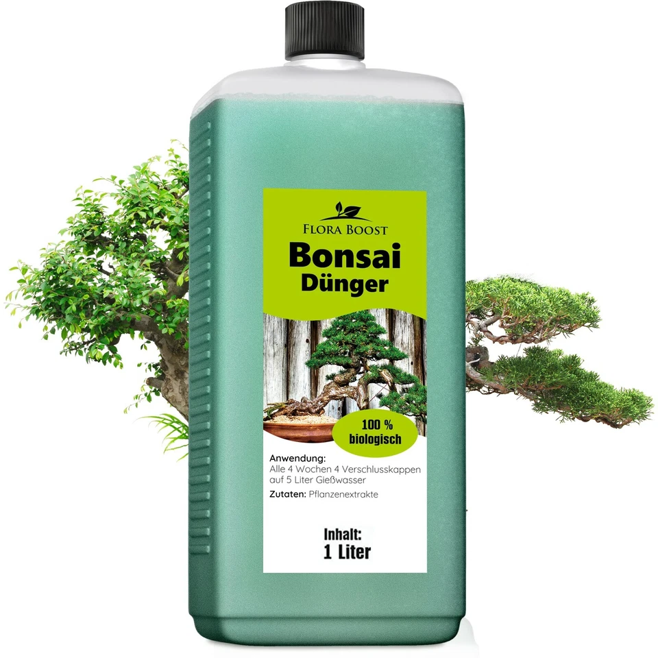 Bonsai Dünger Flora Boost Flüssigdünger für Bonsai 1 Liter
