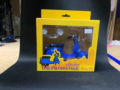 Beast Kingdom EAA-A03 Egg Attack Action THE MOTORCYCLE Scooter Motorbike BLUE - Image 1 of 4