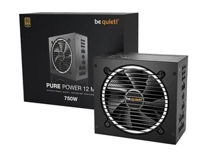 be quiet! Pure Power 12 M 750W ATX 3.1 / ATX 3.0 Zasilacz | 80+ złotych - Zdjęcie 1 z 4