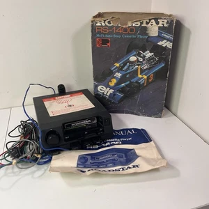 Vintage Roadstar RS-1400 Auto Kassettenspieler verpackt mit Anleitung Mofi getestet - Bild 1 von 15