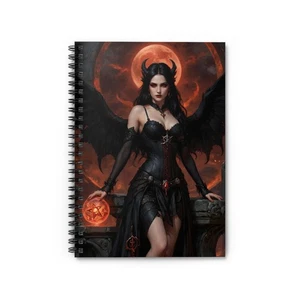 Gothic Spiral Notebook - Ideal for Fantasy Lovers, Journaling, [...] - Picture 1 of 6