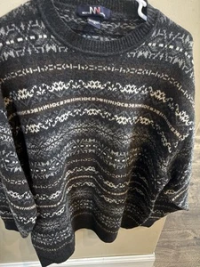 Suéter Vintage North Winds Para Hombre XL XLarge 100% Lana de Cordero Pullover Usado en Excelente Condición - Imagen 1 de 3