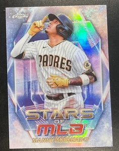 2023 Topps Chrome Stars Of MLB Manny Machado 55 - Picture 1 of 2