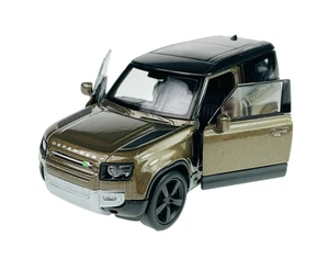 WELLY 2020 LAND ROVER DEFENDER BROWN 1:34 DIE CAST METAL MODEL NEW IN BOX - Picture 1 of 6