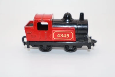 Lesney Matchbox Superfast No. 43 0-4-0 Steam Loco 1978 negro/rojo hecho en Inglaterra Foto 1 de 4