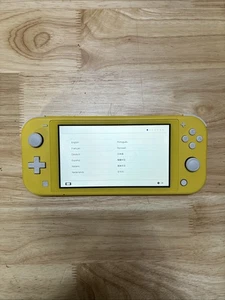 Consola de juegos portátil Nintendo Switch Lite HDH-001 solamente - amarilla - Imagen 1 de 6