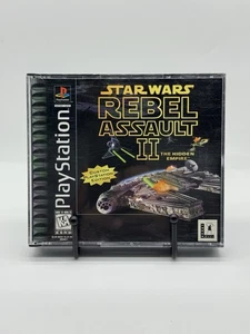 Star Wars Rebel Assault II (Sony PlayStation, 1995) CIB Complete w/ Manual LOOK! - Picture 1 of 9