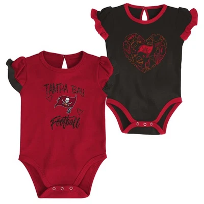 OUTERSTUFF NFL Mädchen Baby 2er Body-Set Tampa Bay Buccaneers
