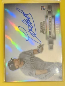 2012 Bowman Sterling Autograph Refractor #JM Jesus Montero RC 113/199 - Mariners - Picture 1 of 1