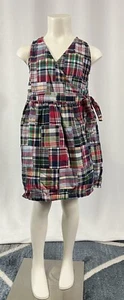 Vintage American Living Plaid Dress Girls Size 6 - Picture 1 of 4