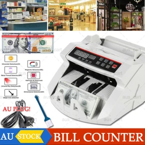 Portable Bill Counter Money Cash Counter Machine Note Counting Machine Automatic - Picture 1 of 12
