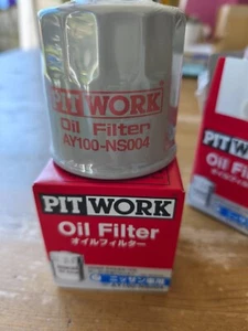 Pitwork oil filter AY100-NS004 (Genuine Japanese) for Nissan Elgrand E51 + Other - Picture 1 of 7