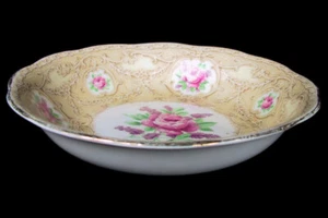 Royal Albert DEVONSHIRE LACE Sweet Bowl England 1st c1925 - Picture 1 of 4