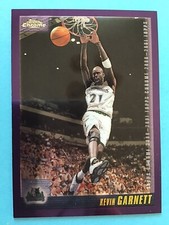 🔥🏀 2000-01 Topps Chrome Kevin Garnett #16 Minnesota Timberwolves MINT 💎 FR SH