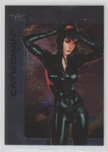 2024 Upper Deck DC Comics Batman Catwoman Metal Universe Preview Card - Picture 1 of 2