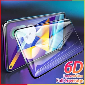 For Samsung Galaxy S24 S23 Ultra S22 S21 S20 Tempered Glass Full Screen Cover - Picture 1 of 12