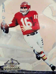 NFL Football ROGER STAUBACH 1994 The Ted Williams Card Co. # 27 LEN DAWSON (QB) - Picture 1 of 2