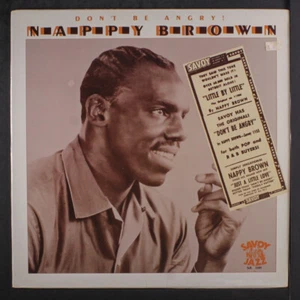 NAPPY BROWN: don't be angry SAVOY JAZZ 12" LP 33 RPM Sealed - Picture 1 of 2