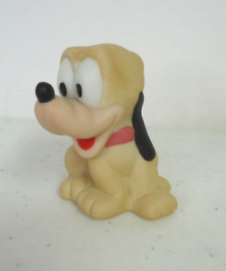 Disney Baby Pluto Porcelain Bisque Figurine