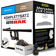 Anhängerkupplung abnehmbar für MERCEDES CLK Coupe +E-Satz Kit