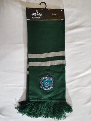 Harry Potter Casa Slytherin Verde Invierno Mundo Mágico Bufanda Unisex NUEVO Foto 1 de 4
