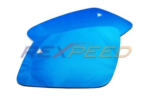 REXPEED Polarized Blue Mirrors w/ Anti Fog and BSM for Toyota Supra 2020 A90 MKV - Picture 1 of 3